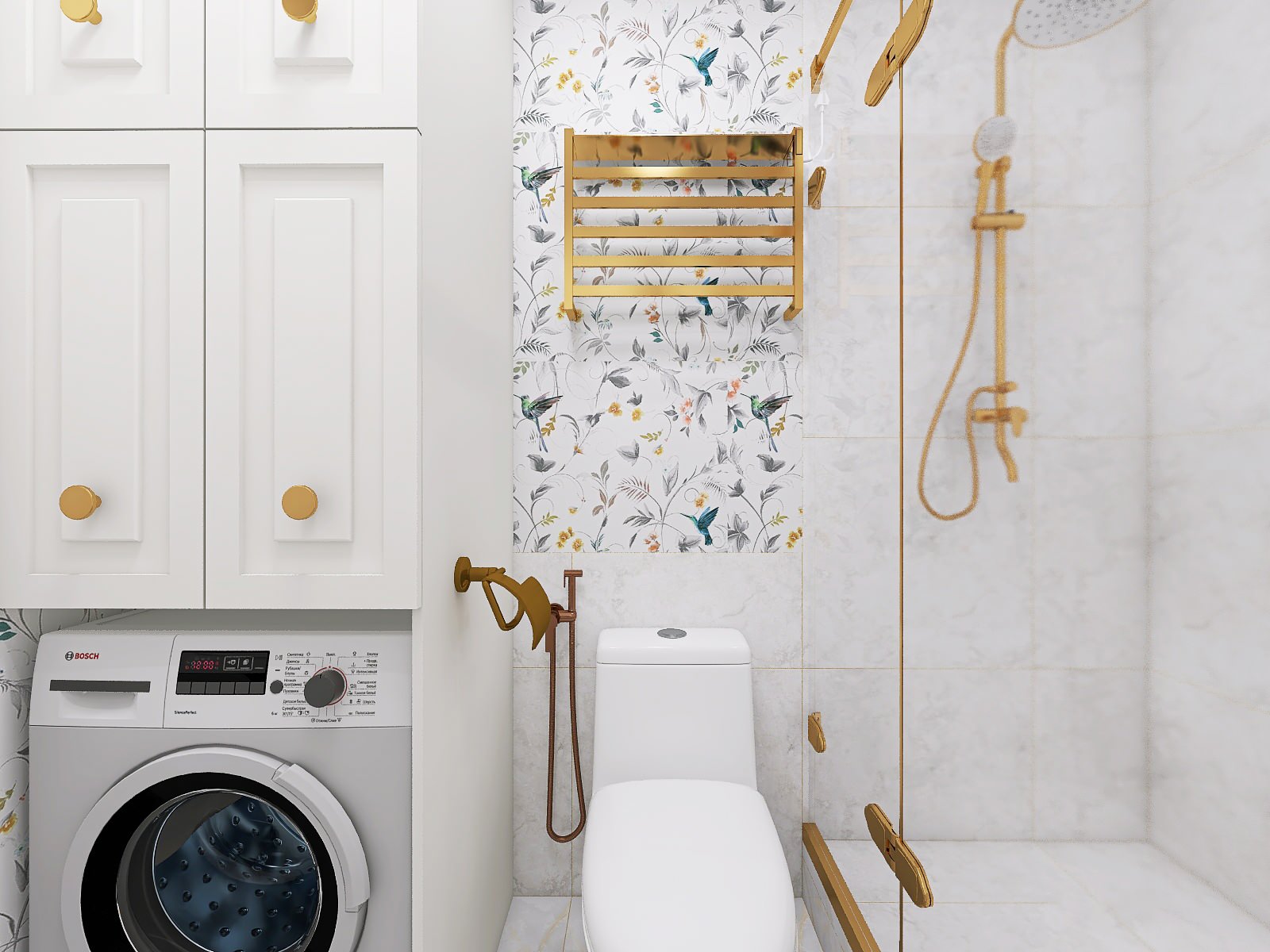 Двухкомнатная квартира в стиле фьюжн