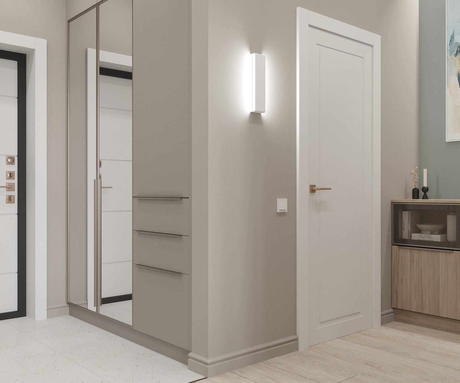 Коридор в ЖК Аристократ