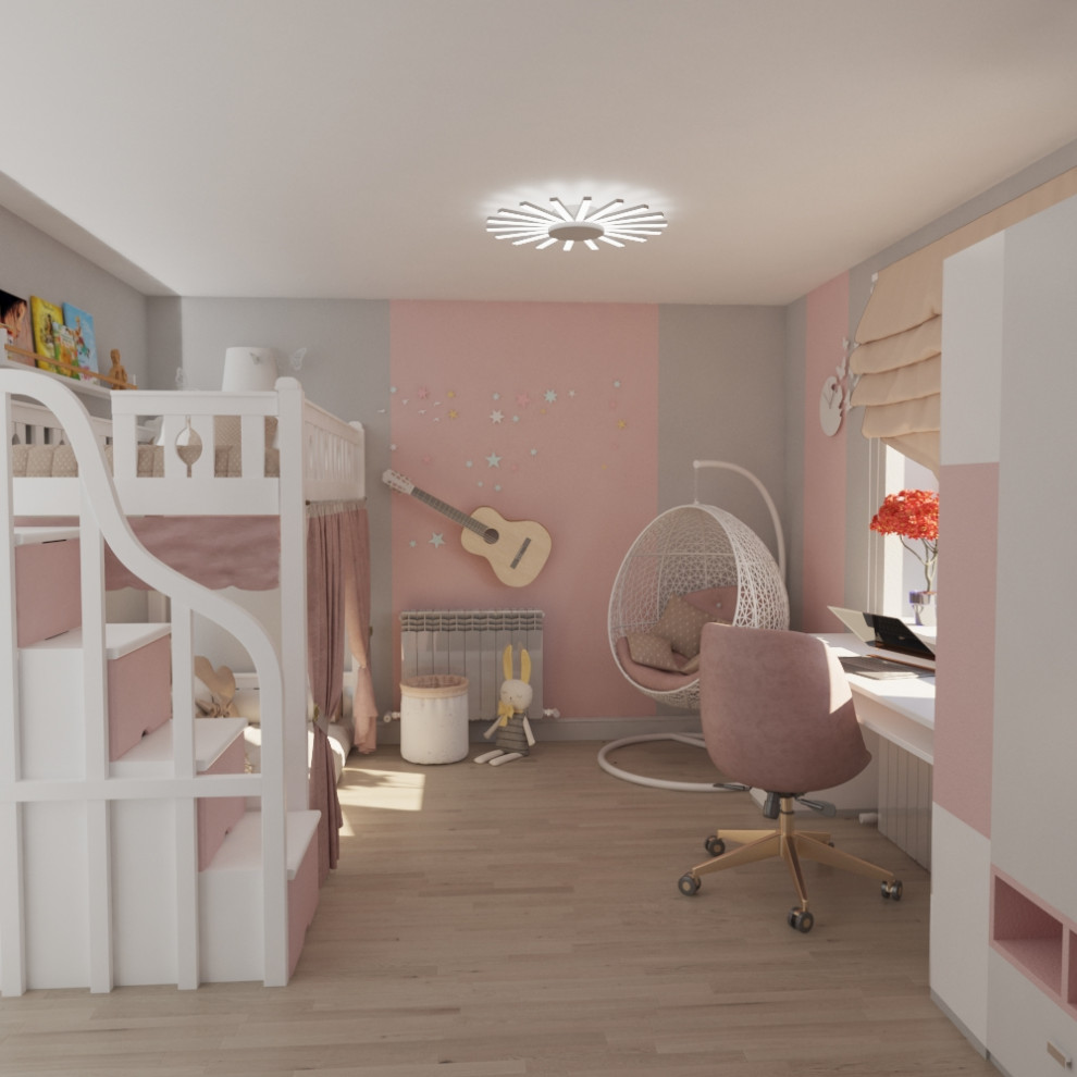 Дизайн-проект  2-го этажа дома в  ДНТ Зеленая поляна