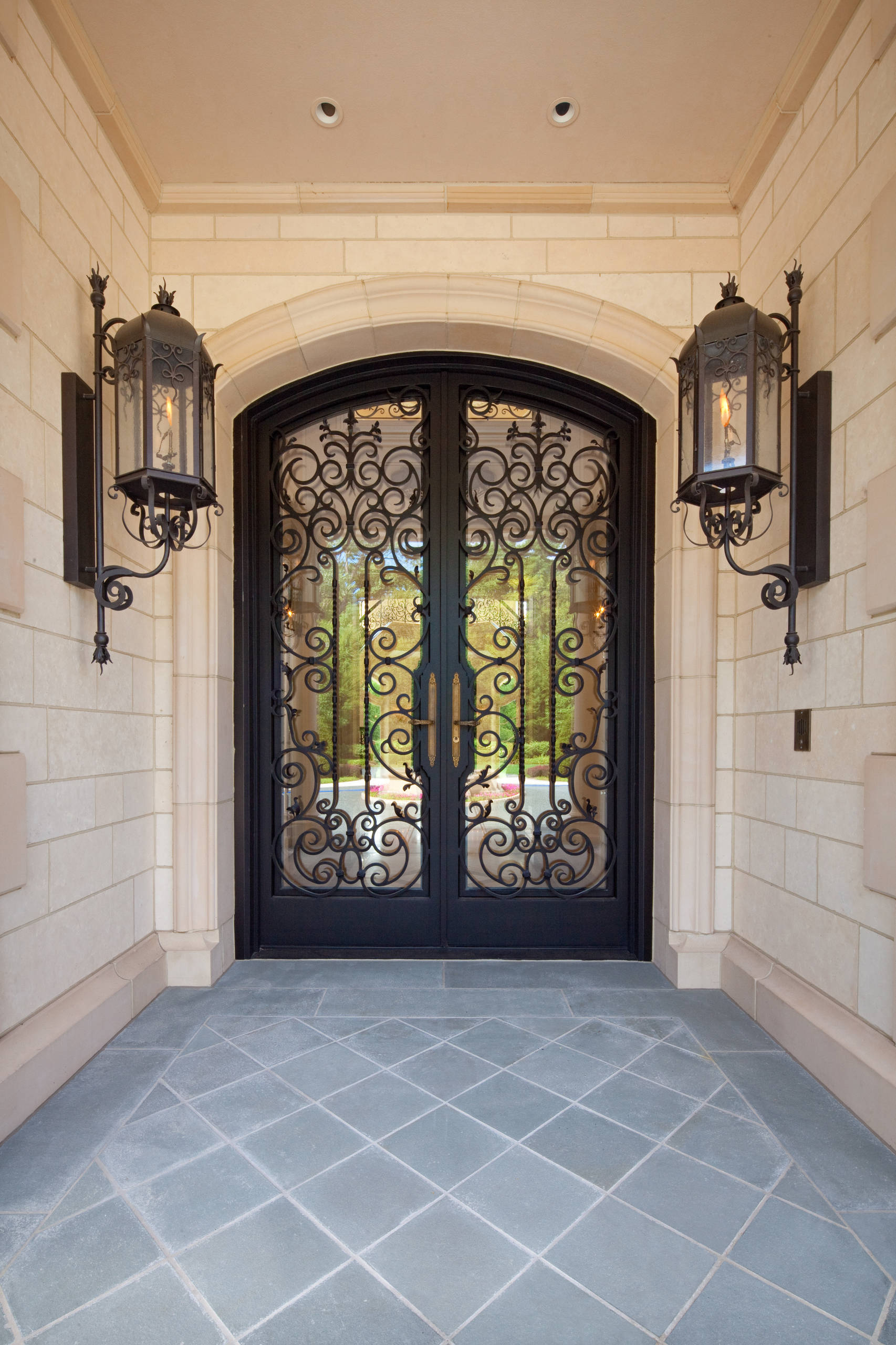 Wrought Iron Entry Door - Photos \u0026 Ideas | Houzz, image size:1706x2560