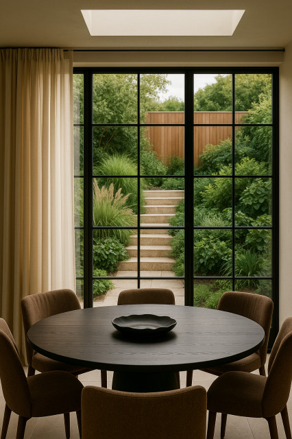 Interiors transitional-dining-room