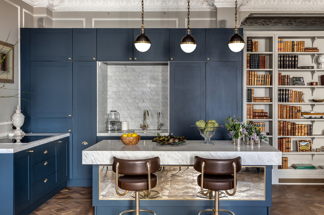 Gatti House transitional-kitchen