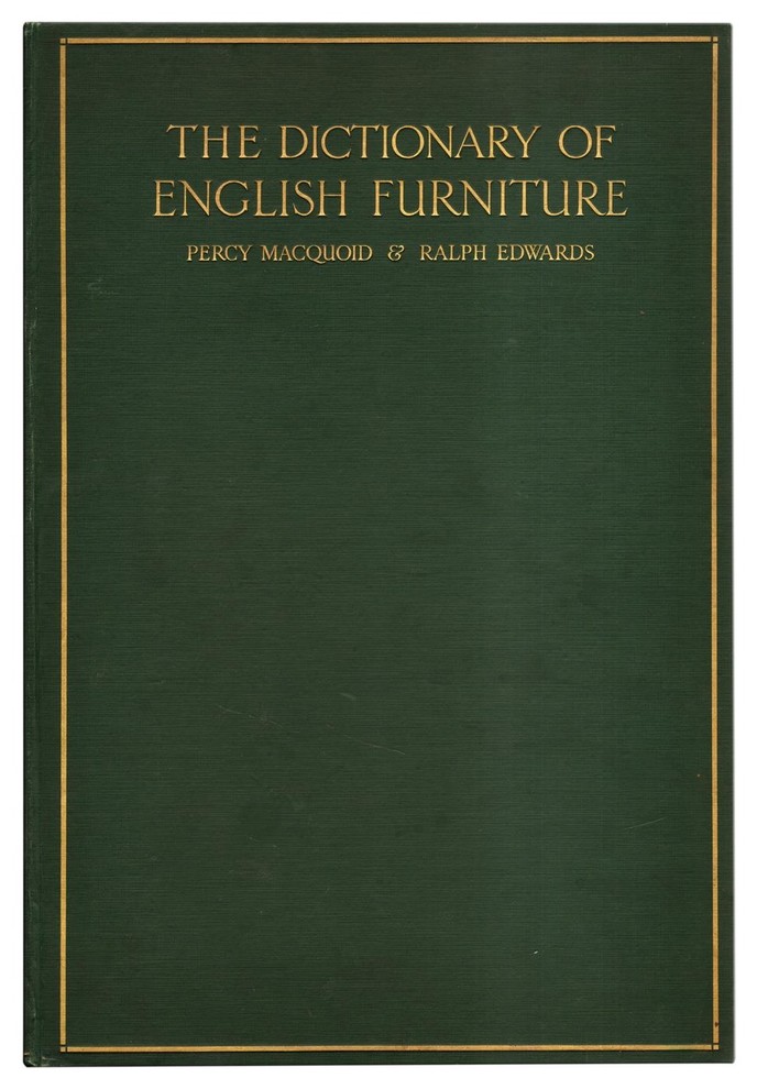 The Dictionary Of English Furniture, Decorative Book
