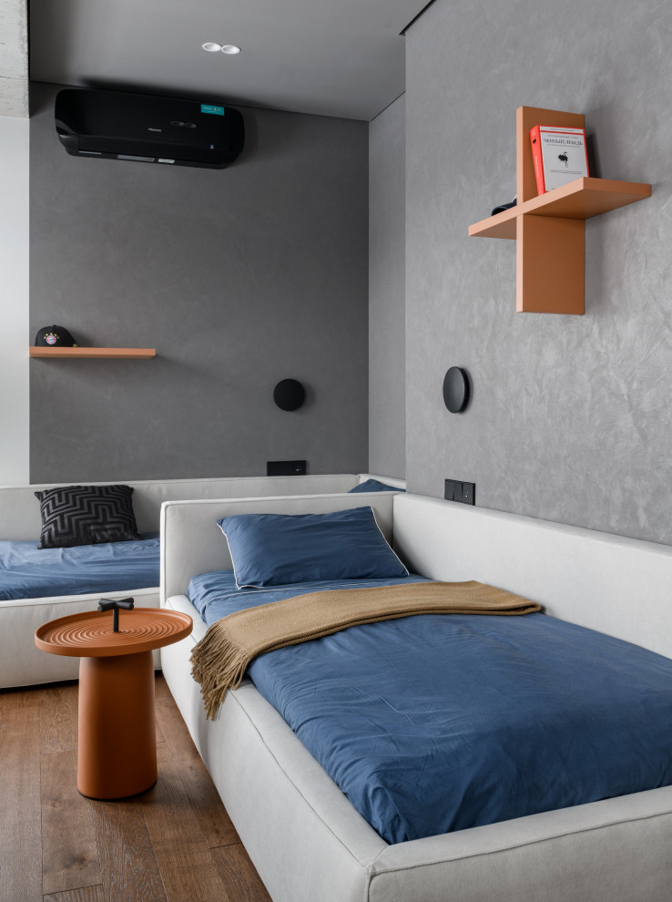 Брутальная трехкомнатная квартира 90 кв.м. с видом на реку