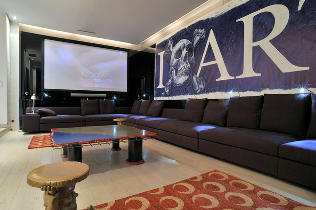 Appartement Lyon 4 modern-heimkino