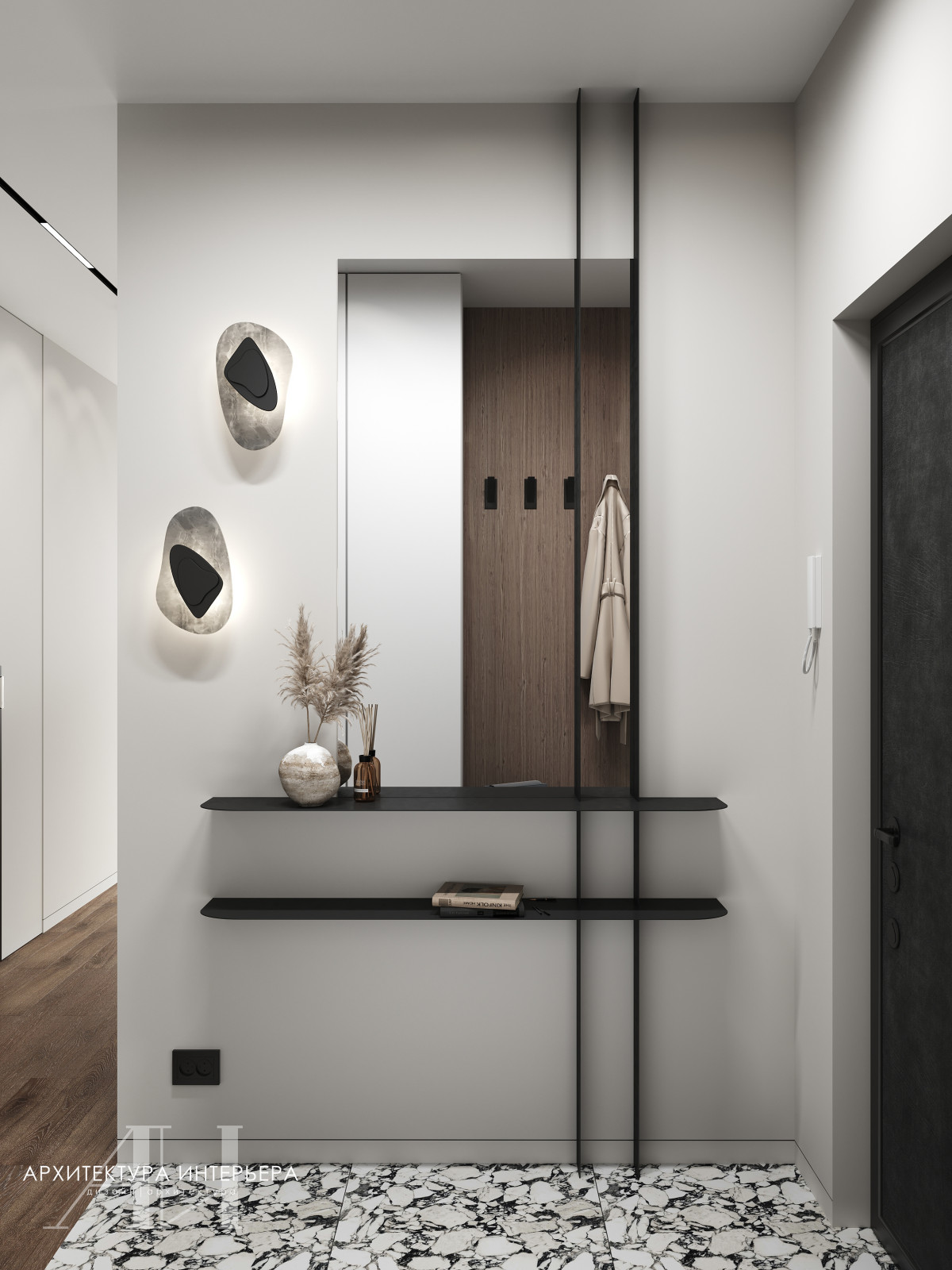 Квартира 67 м2 в доме серии П-44Т в Москве для семьи с двумя детьми