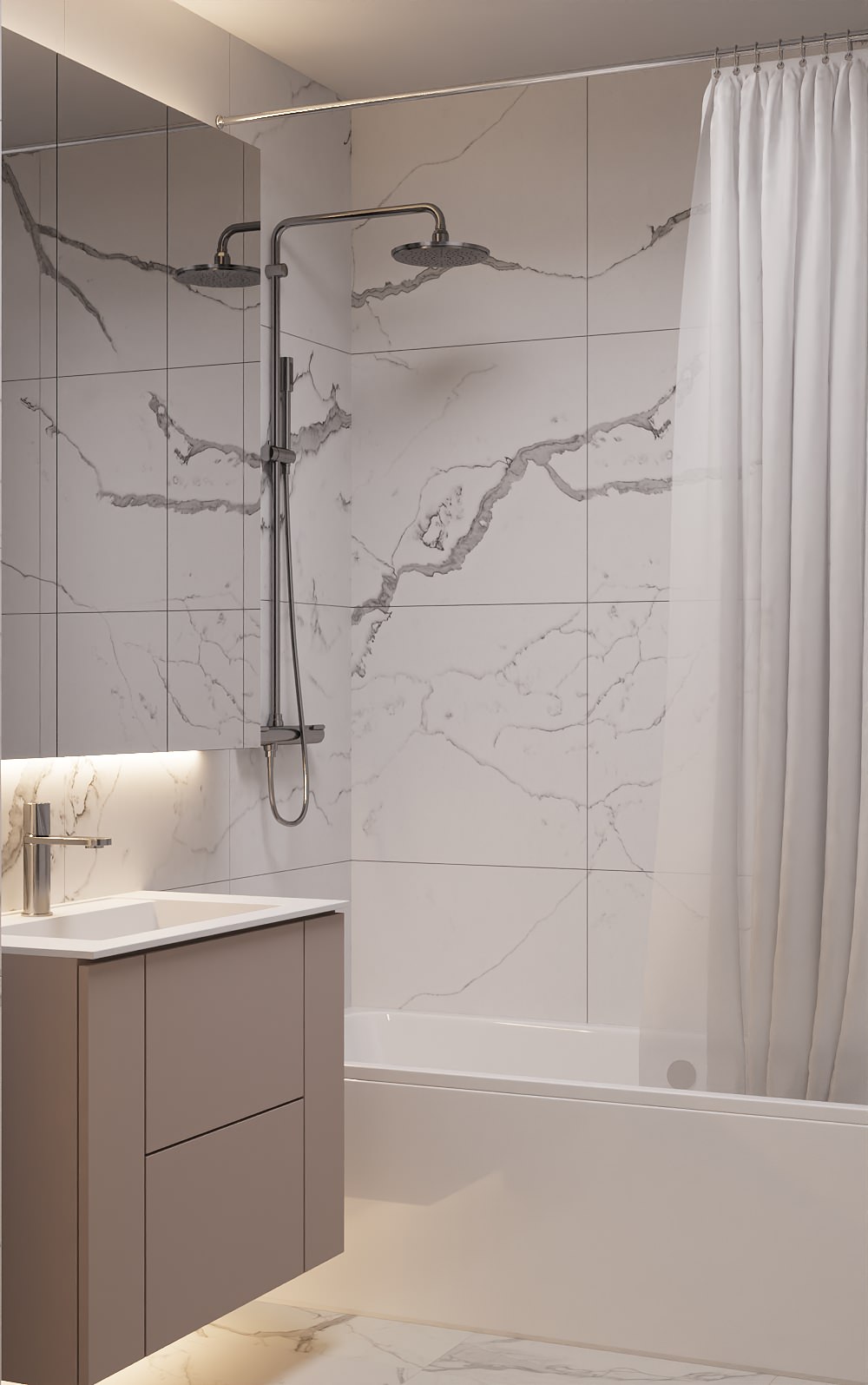 Дизайн интерьера для квартиры в ЖК Лица