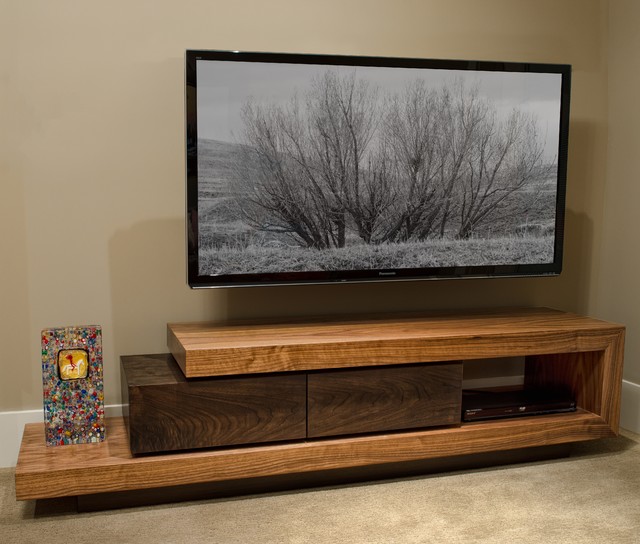 Walnut Tv Stand Contemporary Boise By J Alexander Fine Walnut Tv Stand Contemporary