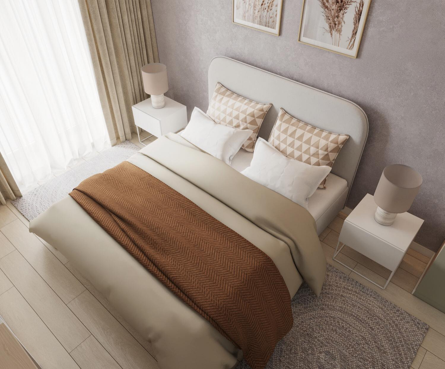 Спальня в современном стиле