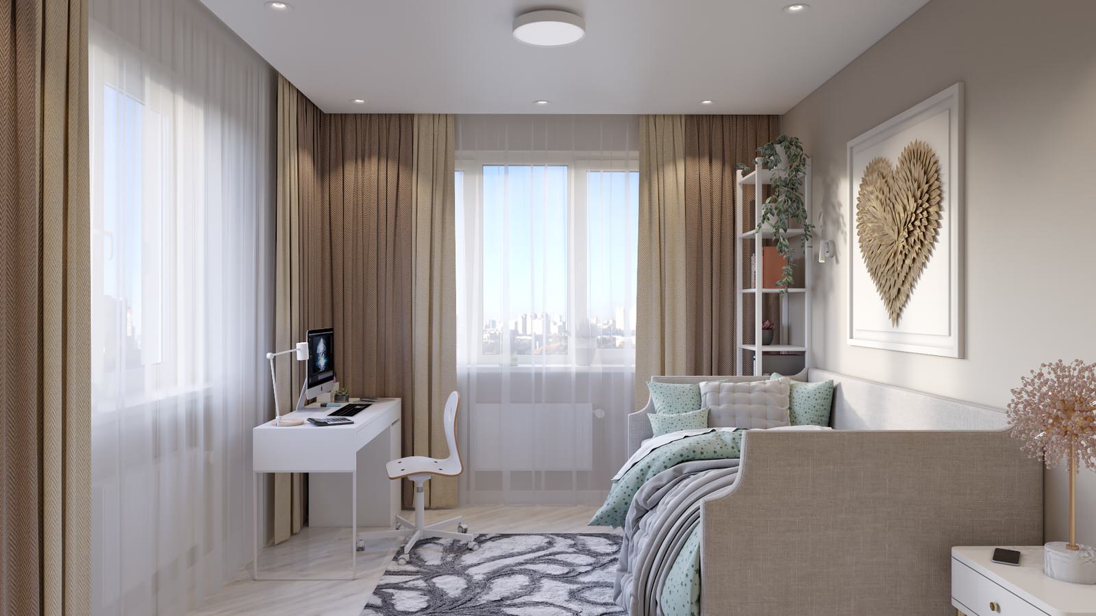 Дизайн четырехкомнатной квартиры Киев