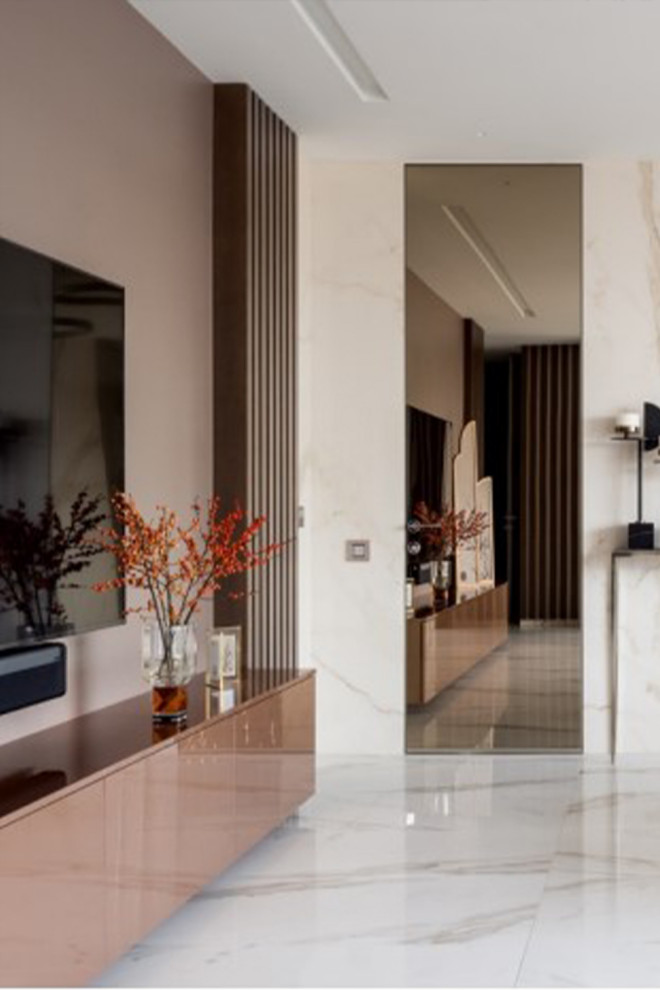 Calacatta Michelangelo Naturali Collection - Modern - Hall - Los ...