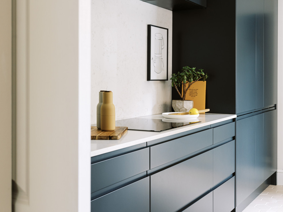 The Victorian Gem in St Albans - Victorian - Kitchen - Hertfordshire ...