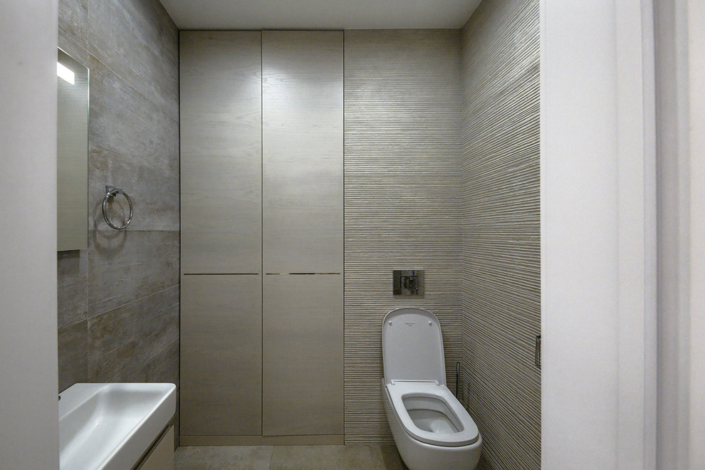 Дизайн квартиры в современном стиле с  акцентами.