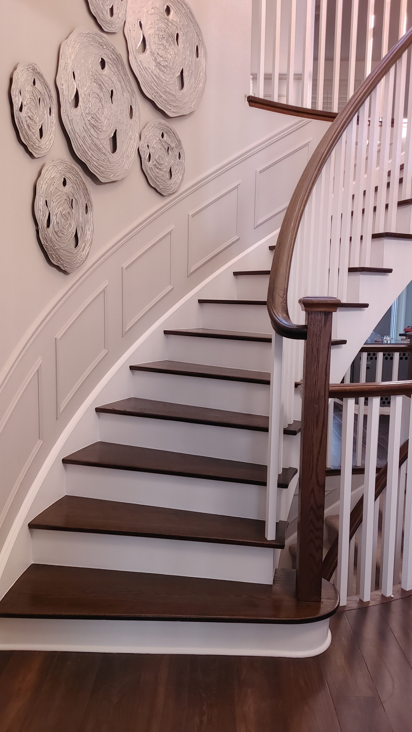 Old English Ln. Staircase Refinishing