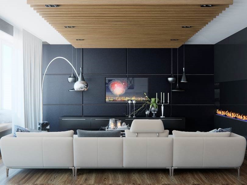 Квартира в индустриальном стиле, ЖК «Омега Хаус», 140 кв.м.