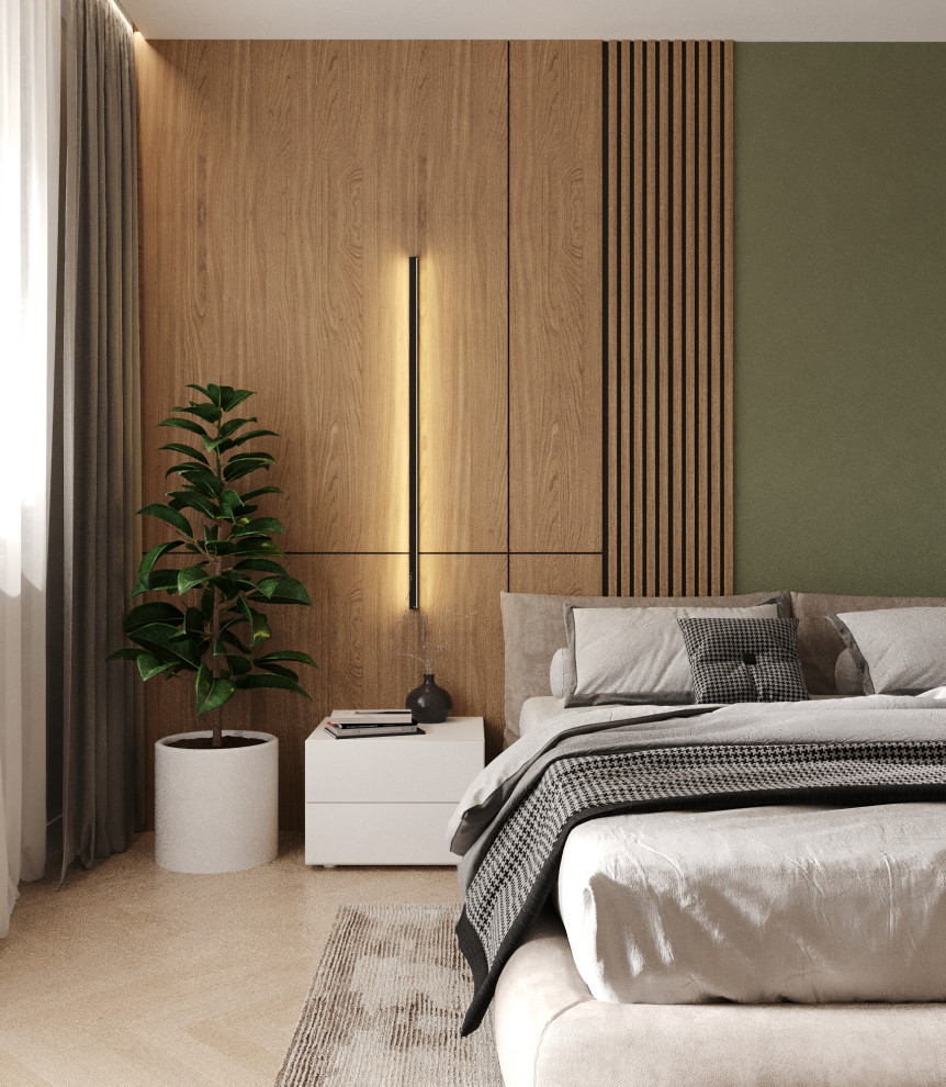 Спальня в ЖК Александровский