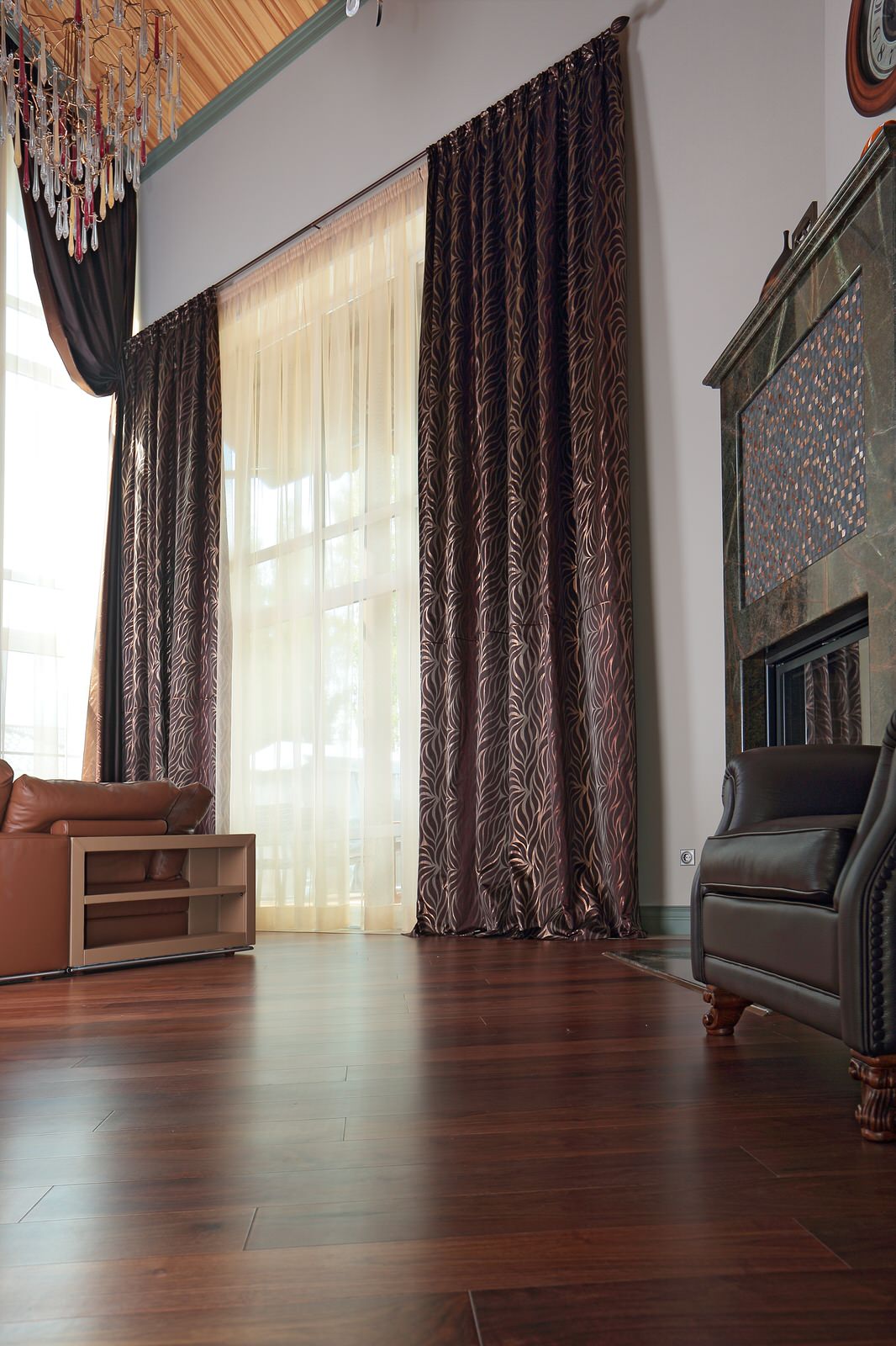 Портьерное решение. Фотосъемка