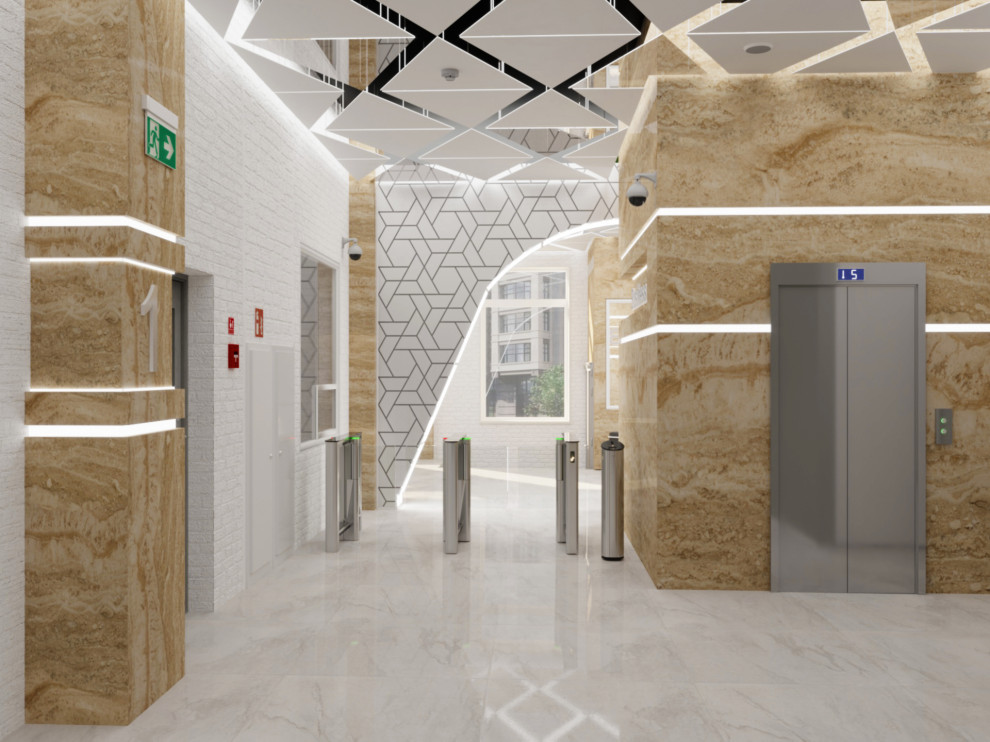 Главный вход Бц на 11-я Красноармейская ул.