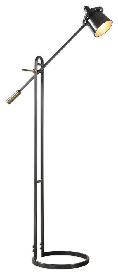 1 Light Floor Lamp - 31.75 inches wide by 13.25 inches deep - Floor Lamps