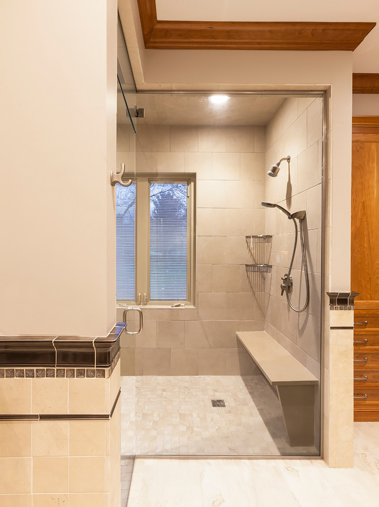 Bathroom - transitional bathroom idea in Cleveland