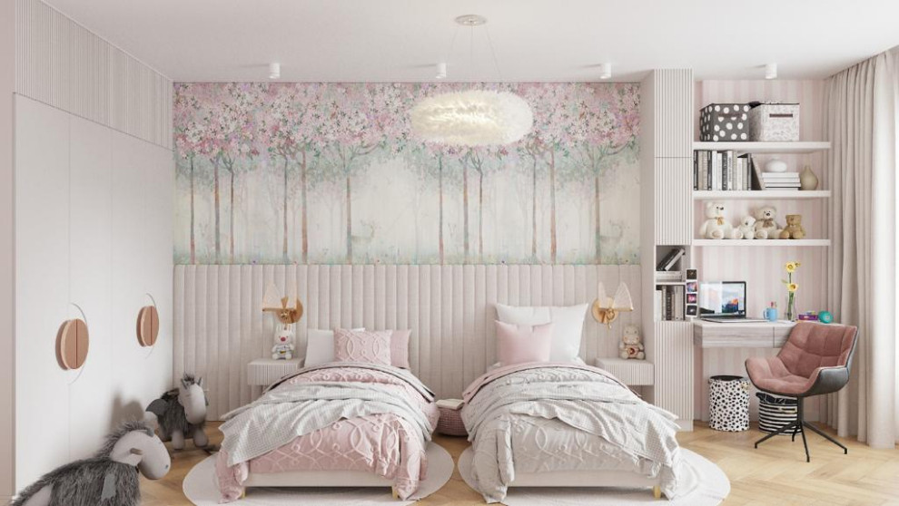 Дизайн проект детской комнаты