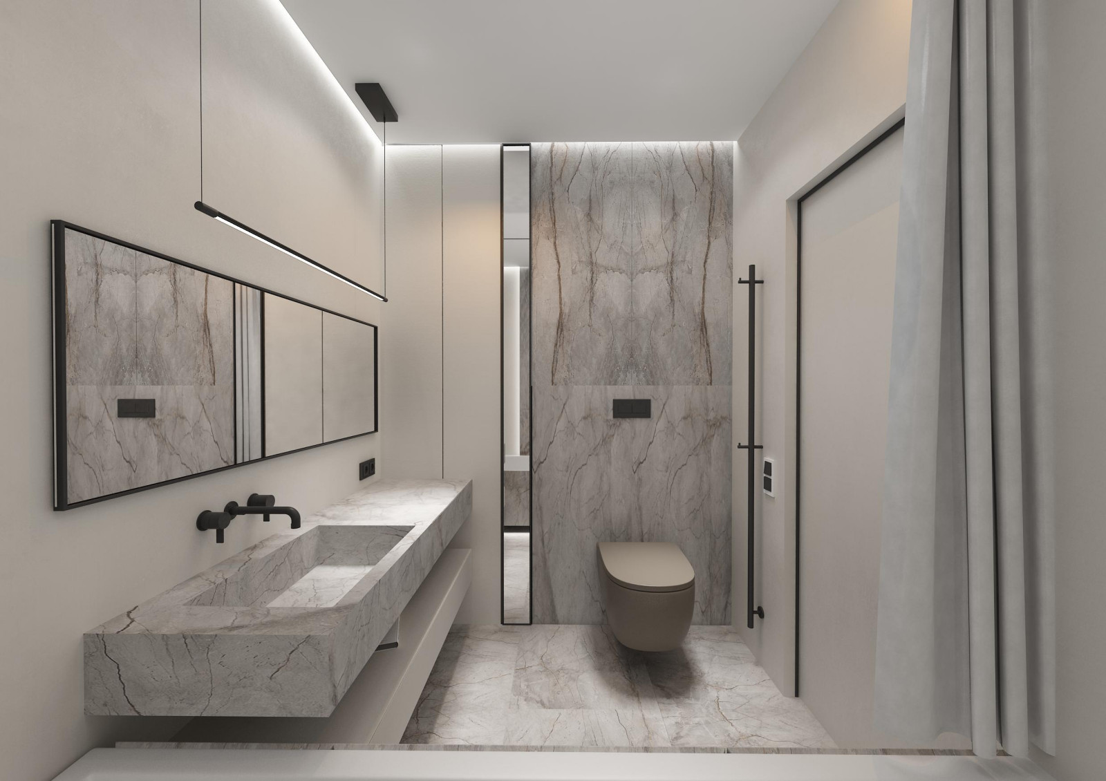 Интерьер квартиры "Классика минимализма"