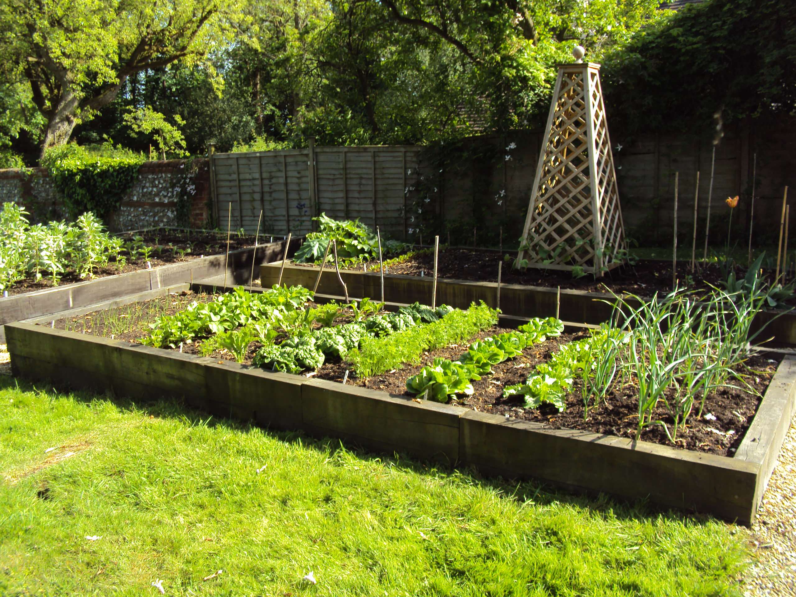 Large Country Garden