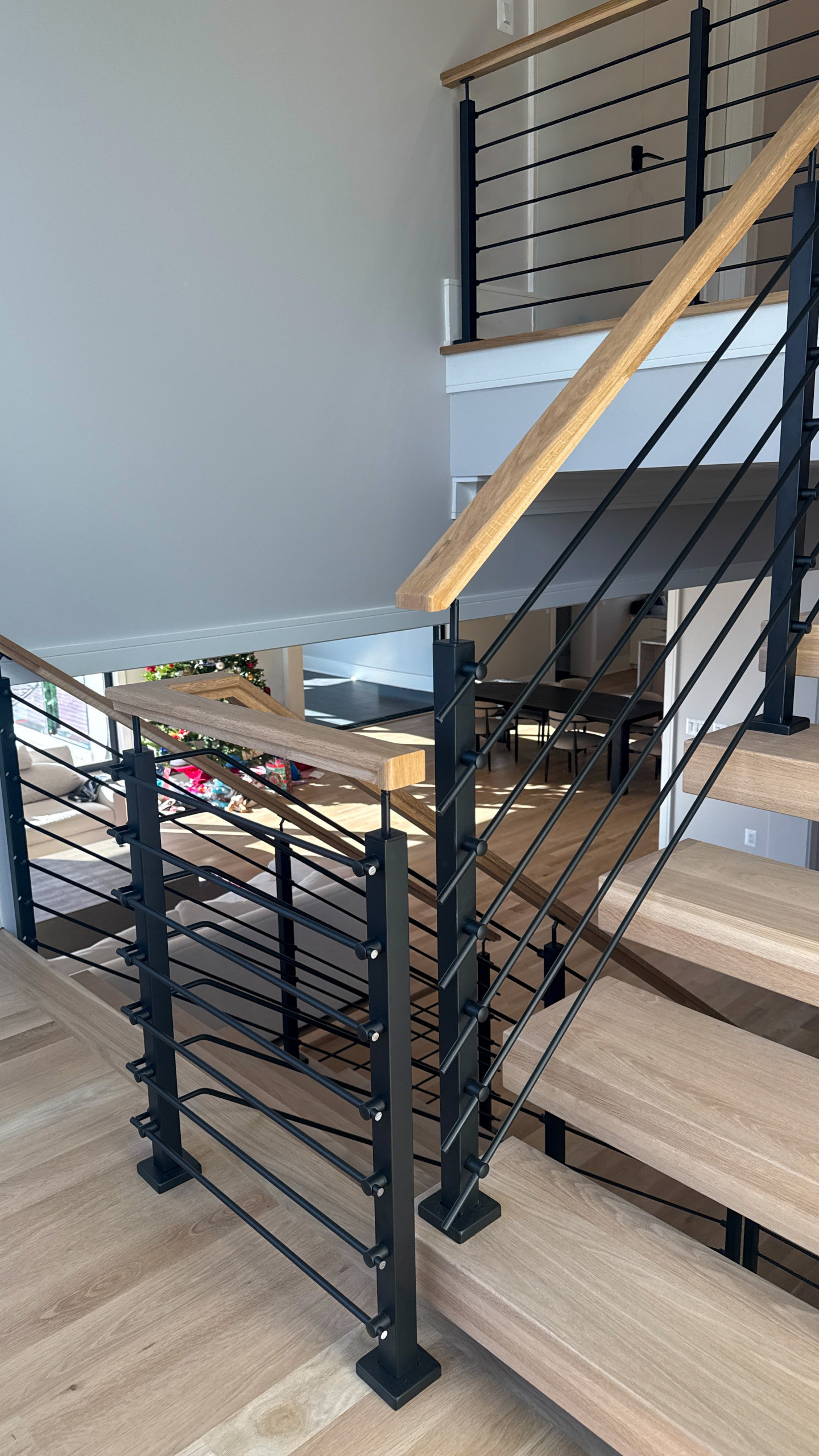 Project #147 | Modern Staircase with Seattle Style Stringer