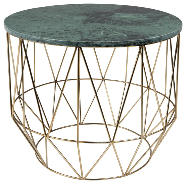 Geometric Wire Base End Table Dutchbone Boss Contemporary Side Tables And End Tables by