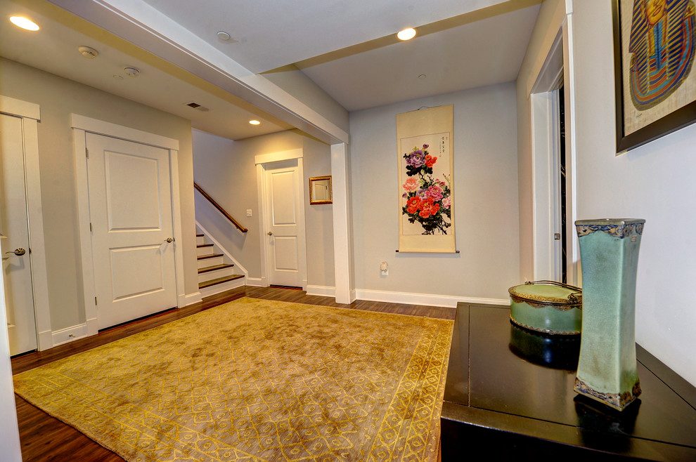 Example of a transitional basement design in DC Metro