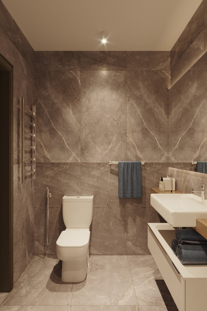 Дизайн - проект двухуровневой 4 к.кв 100 м2 в ЖК "Изумрудный"