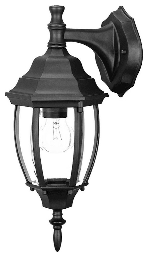 Acclaim Lighting Wexford 1 Light Down-Wall Sconce, Matte Black