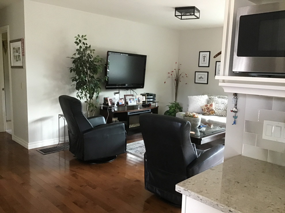 TV, fireplace wall unit