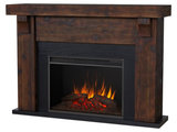 Real Flame Crawford 47-inch Slim-Line Electric Fireplace in Chestnut Oak