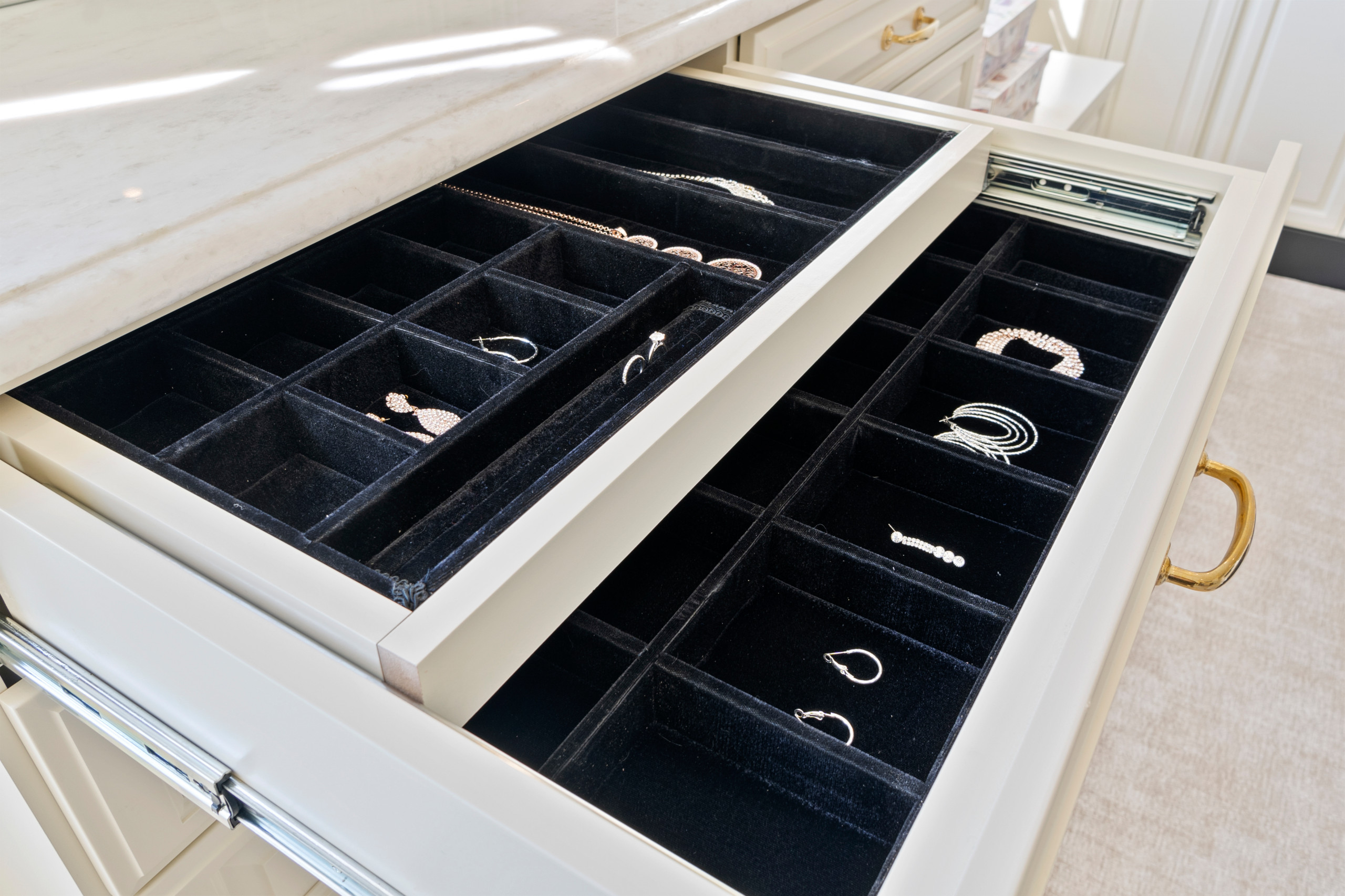 Estate Formal Dressing and Laundry Room