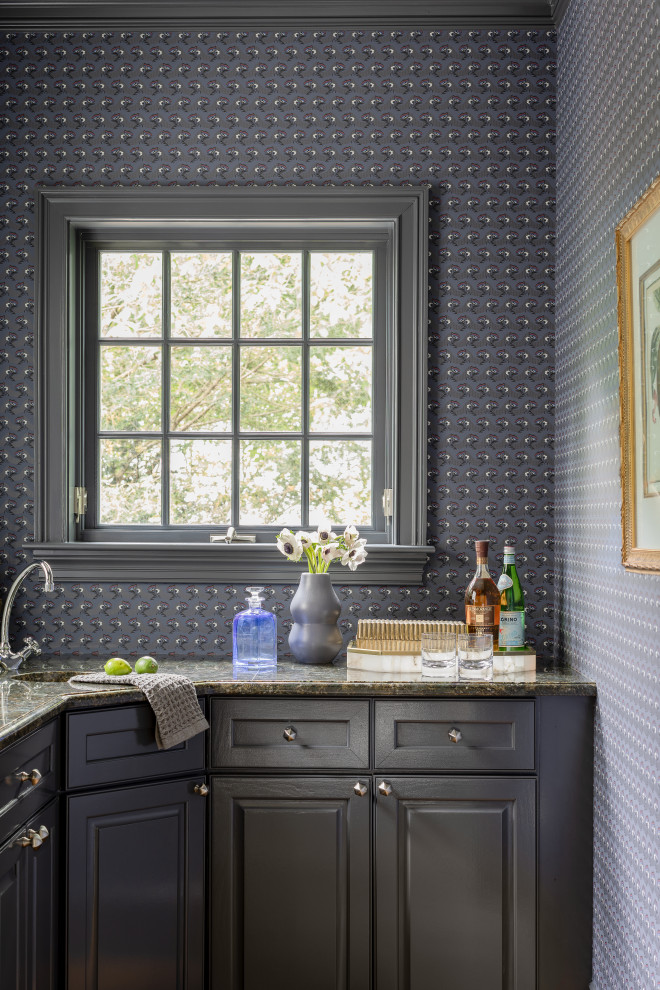 Wellesley Residence - Transitional - Home Bar - Boston - by Elms ...