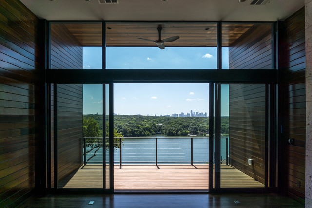 Laguna Loma Lake House contemporary-terrace