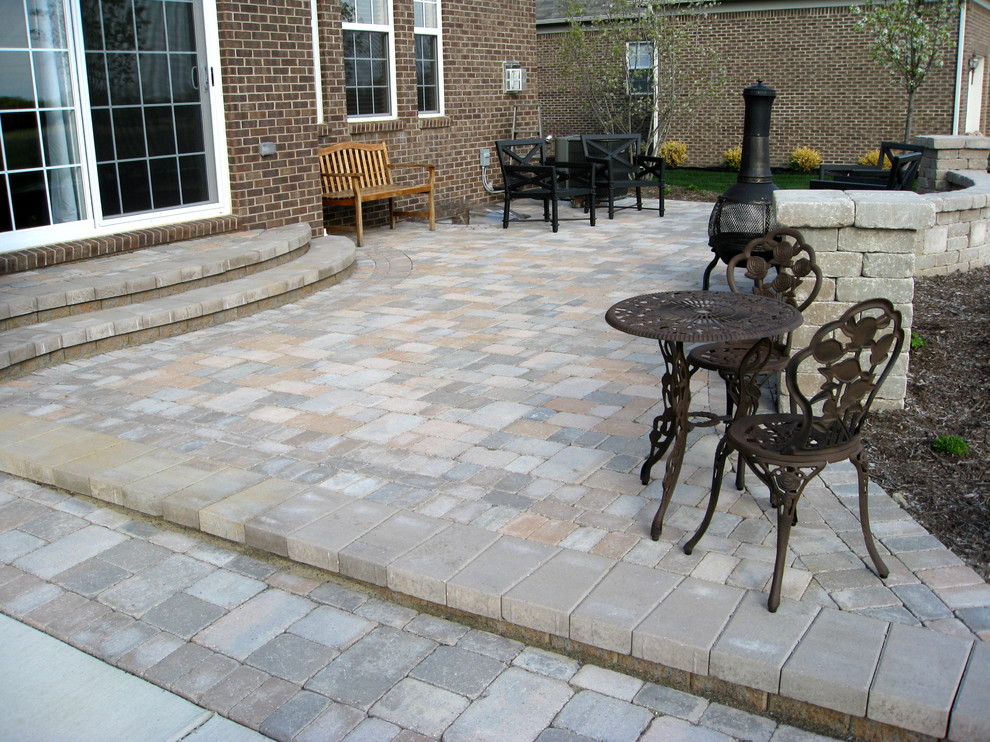 Raised Patios Traditional Patio Detroit By Apex Landscape