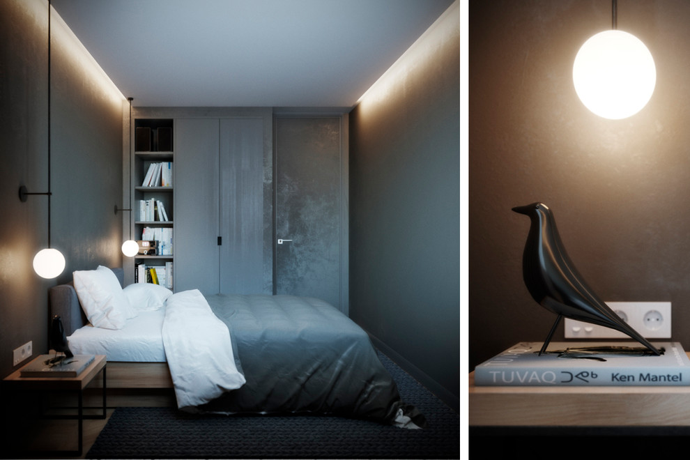 Проект интерьера квартиры «Сосны На Морском Берегу», Московская область /46м2