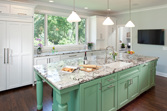 Bloomington New Home Construction klassisk-koekken
