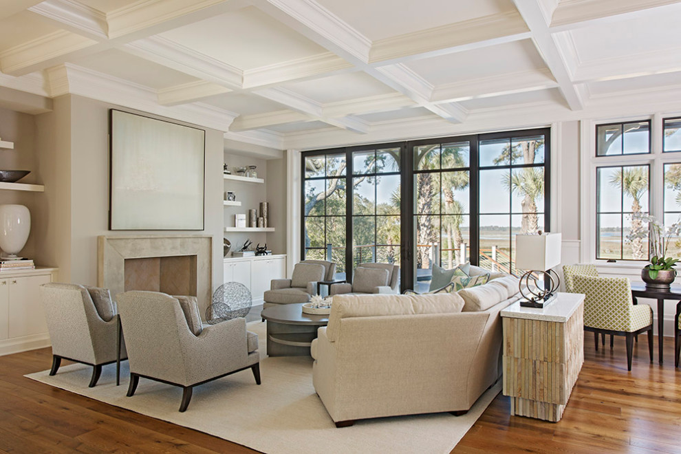 Design ideas for a beach style home in Charleston.