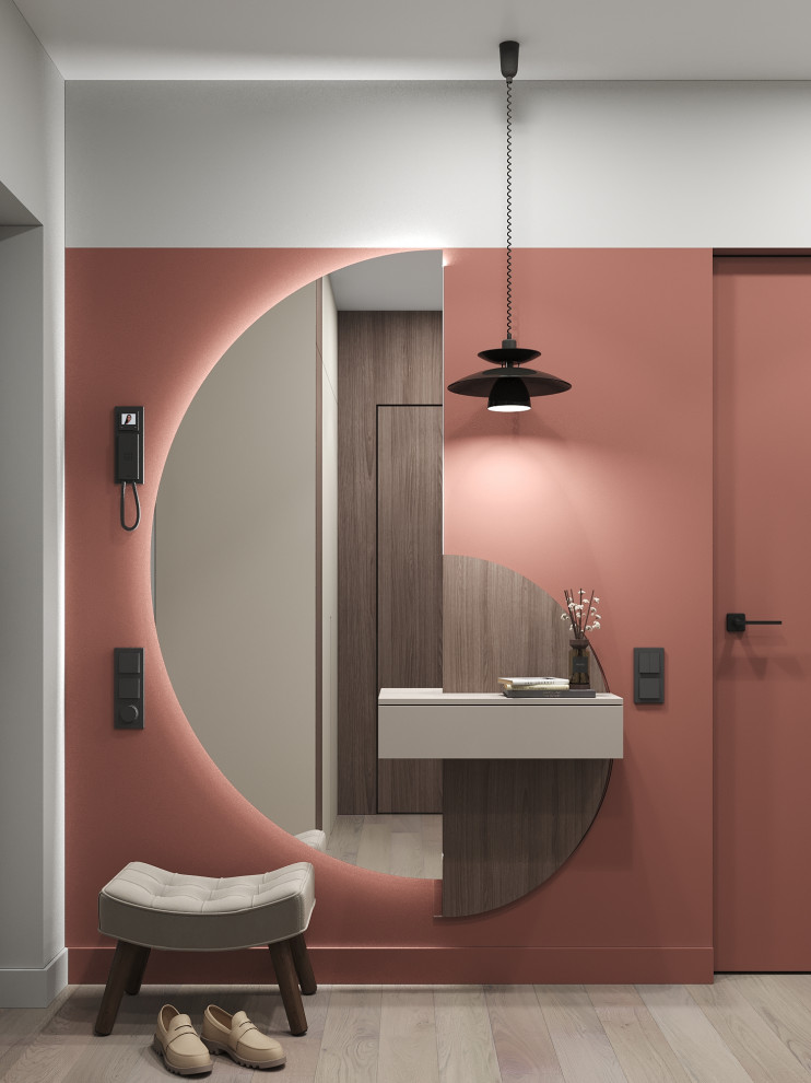 Квартира для молодой семьи с элементами сканди