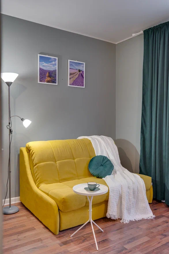 Хоумстейджинг квартиры для посуточной аренды в ЖК "Город"