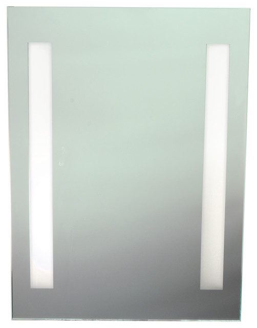 Twin Slim Fluorescent 2500K Dimmable Mirror