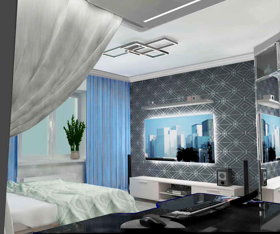 Квартира холостяка геймера