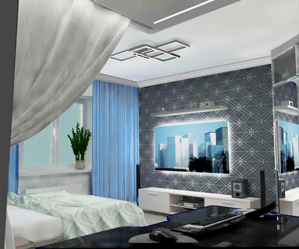 Квартира холостяка геймера