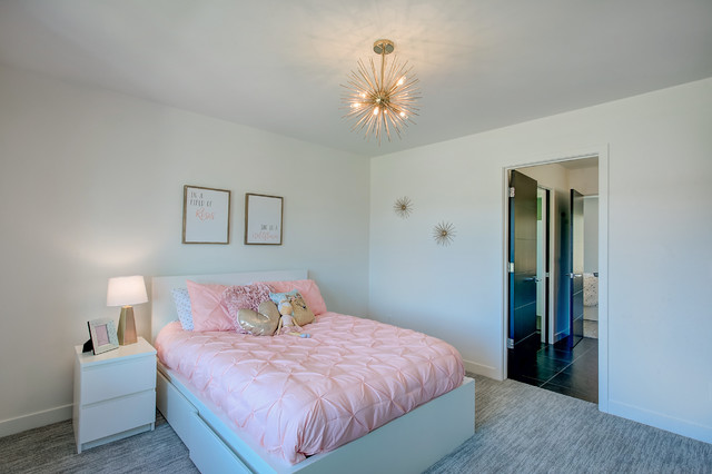 Modern Comtemporary New Home contemporary-bedroom