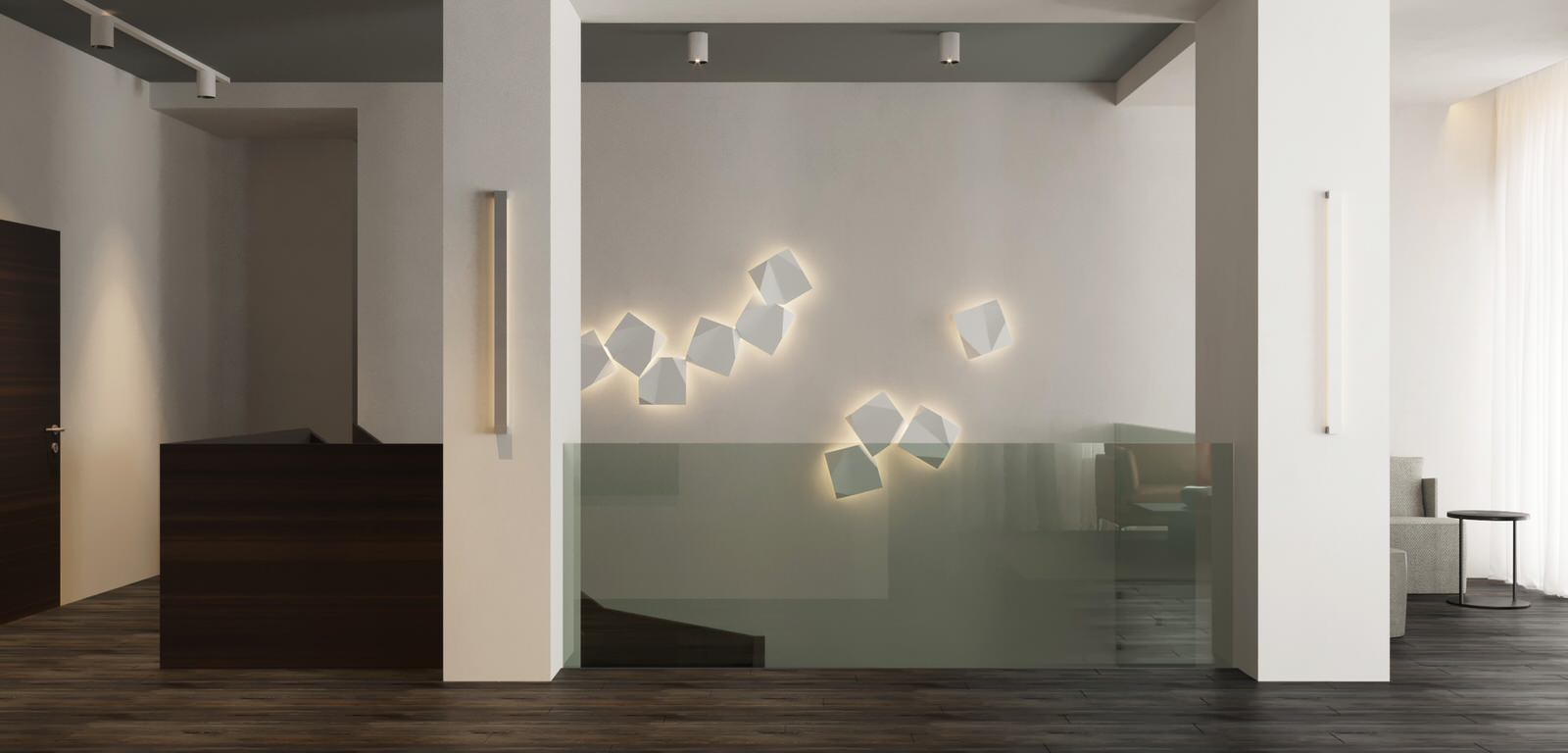 современный интерьер загородного дома