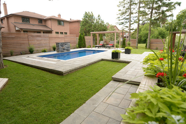 Pool and Interlocking transitional-pool