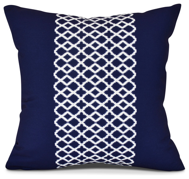 navy blue outdoor pillows